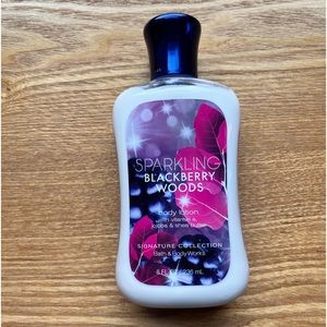 NWT Bath & Body Works "Sparkling Blackberry Woods" Lotion 8 oz